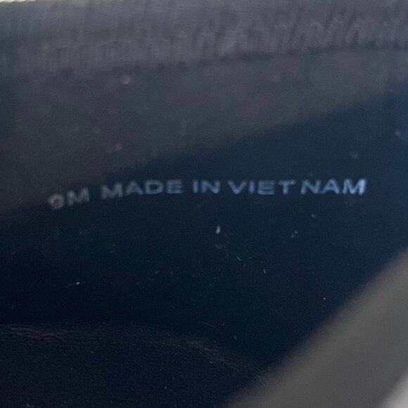 Everlane The Day Mary Jane Buckle Ballet Flat Black Leather Almond Toe Size 9 - Picture 3 of 11